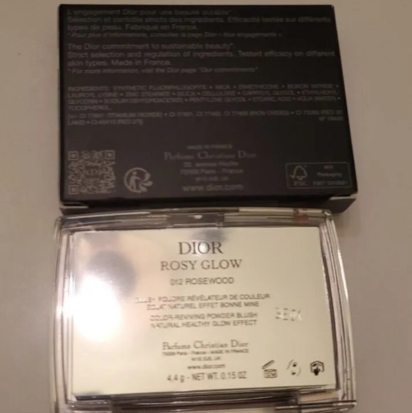 DIOR 💕ROSY GLOW BLUSH 012 ROSEWOOD. BNIB. ONE LEFT - Picture 6 of 6